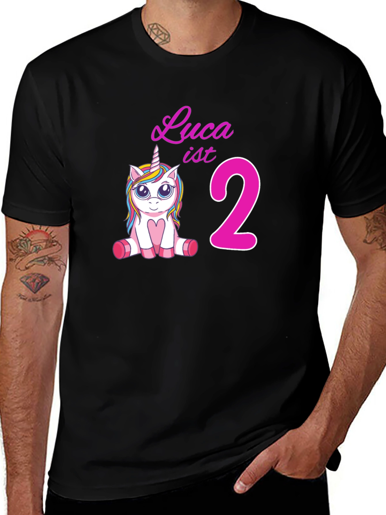 Cute 2nd Birthday Unicorn T-Shirt