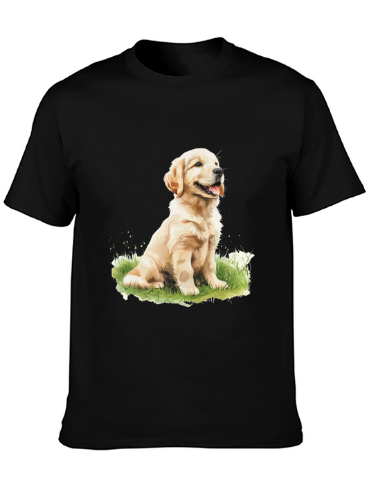 Golden Retriever Puppy T-Shirt - Cute Dog Lover Tee