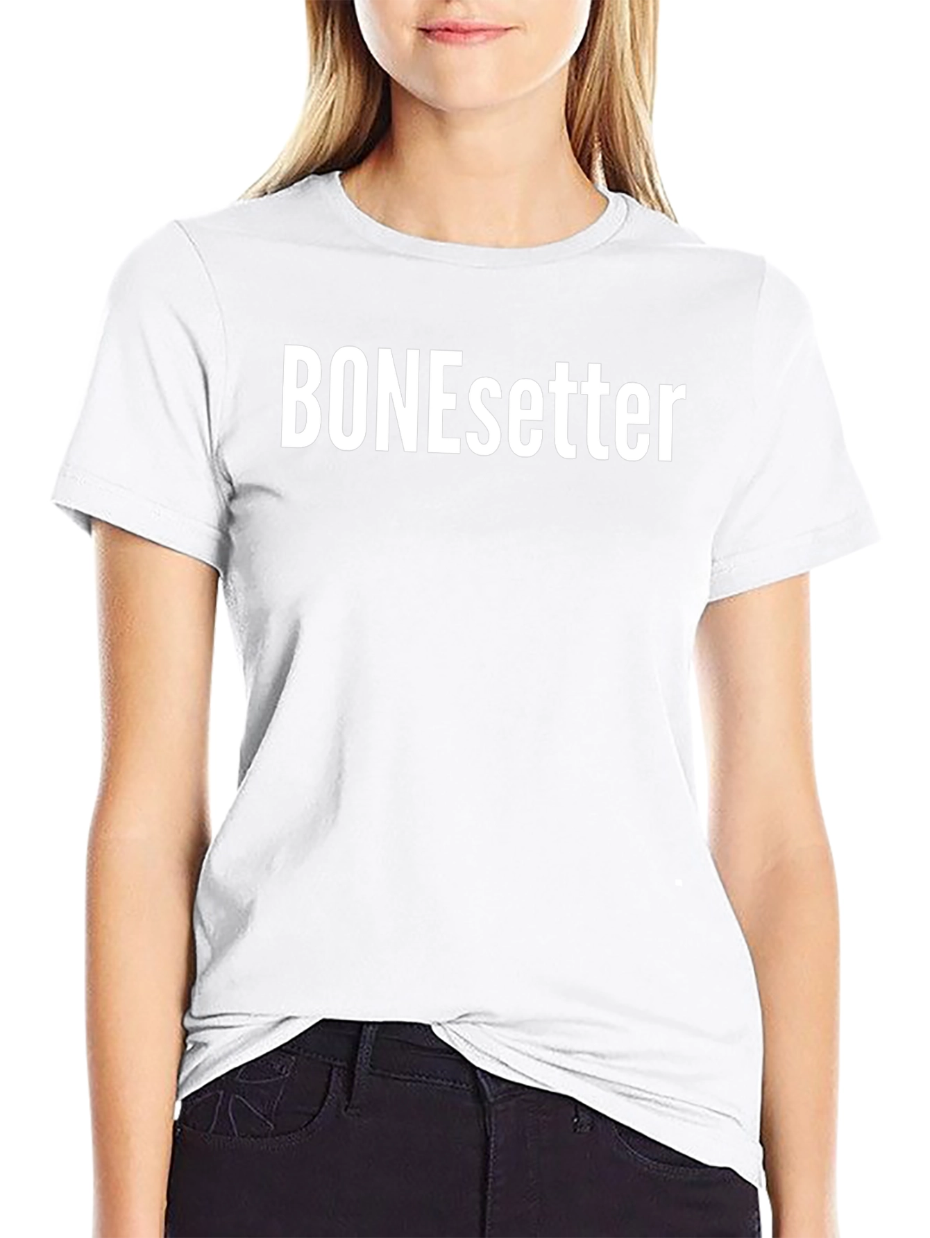 BONESetter Graphic Tee - Bold Black T-Shirt