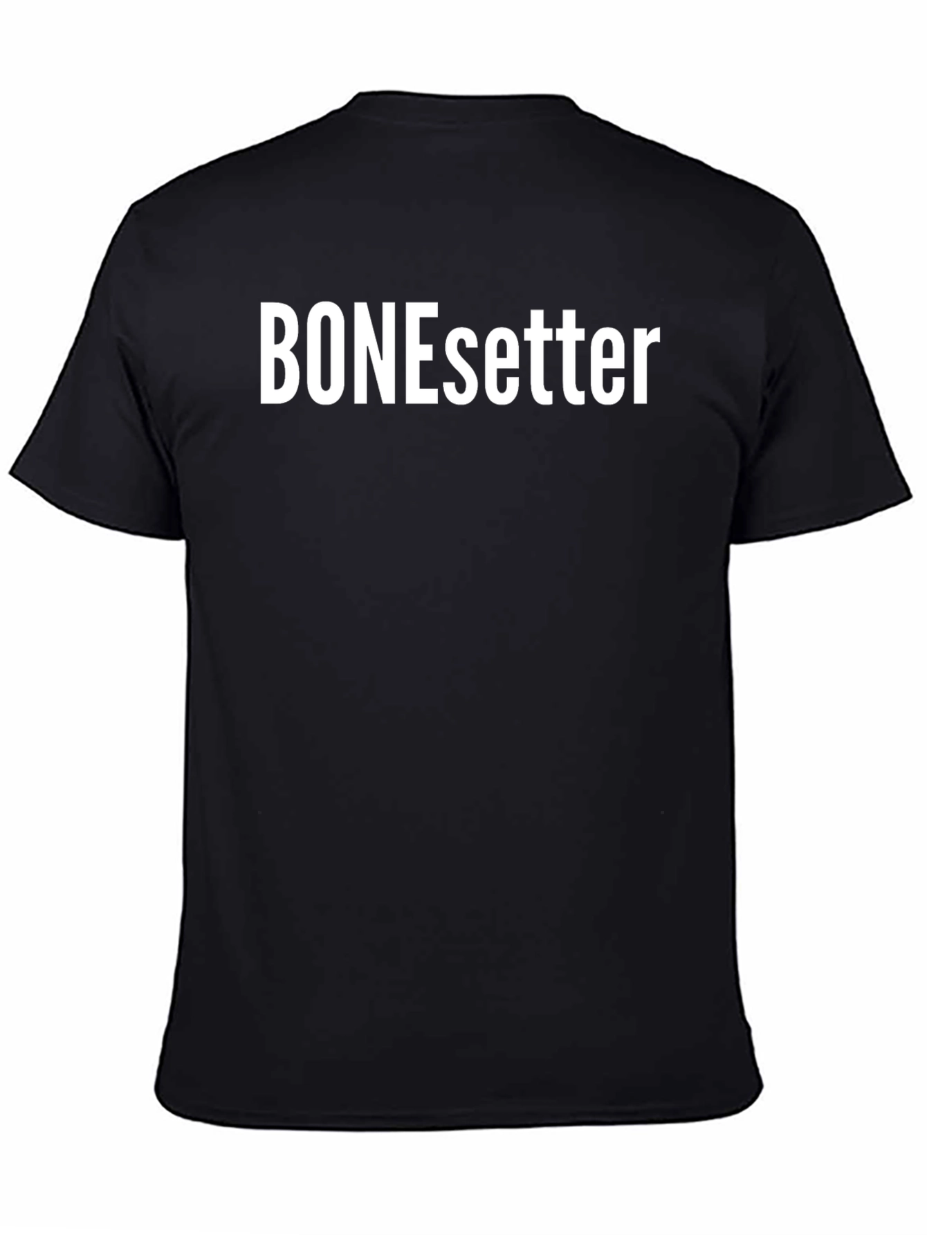 BONESetter Graphic Tee - Bold Black T-Shirt