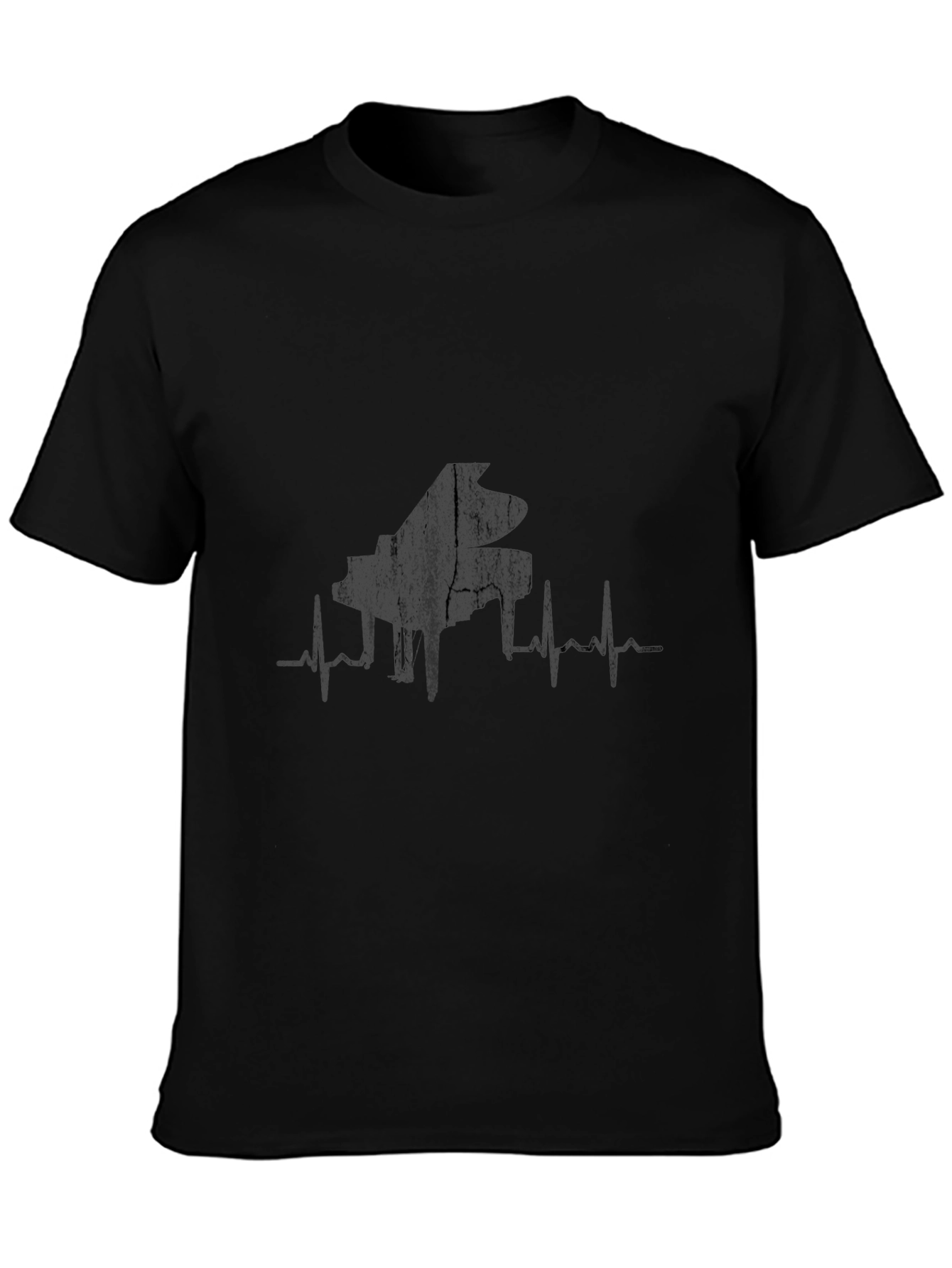 Piano Heartbeat Graphic Tee