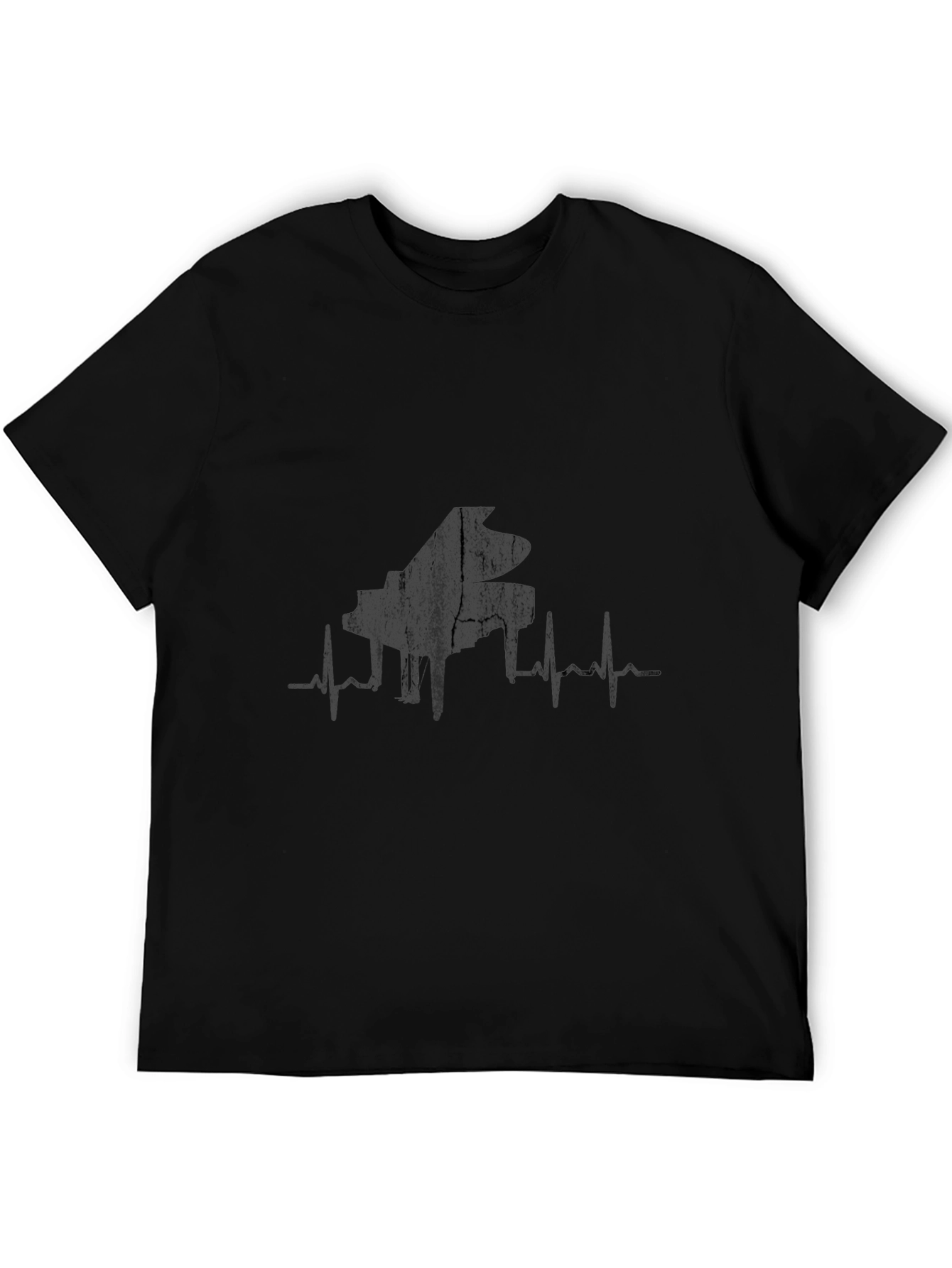 Piano Heartbeat Graphic Tee