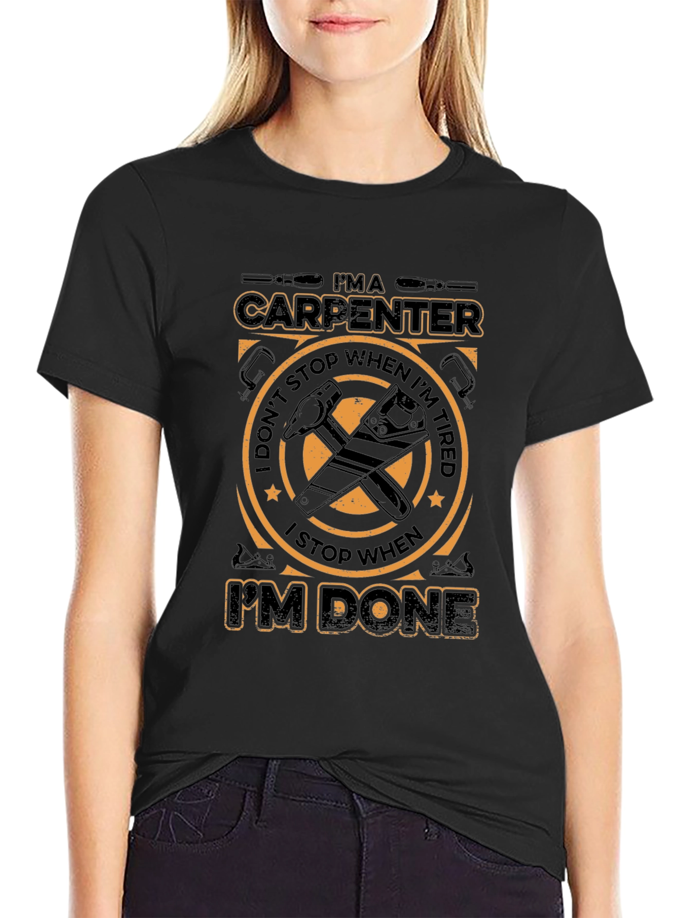Carpenter Im Done Graphic Tee