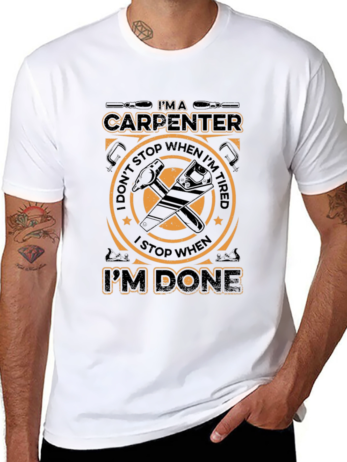 Carpenter Im Done Graphic Tee