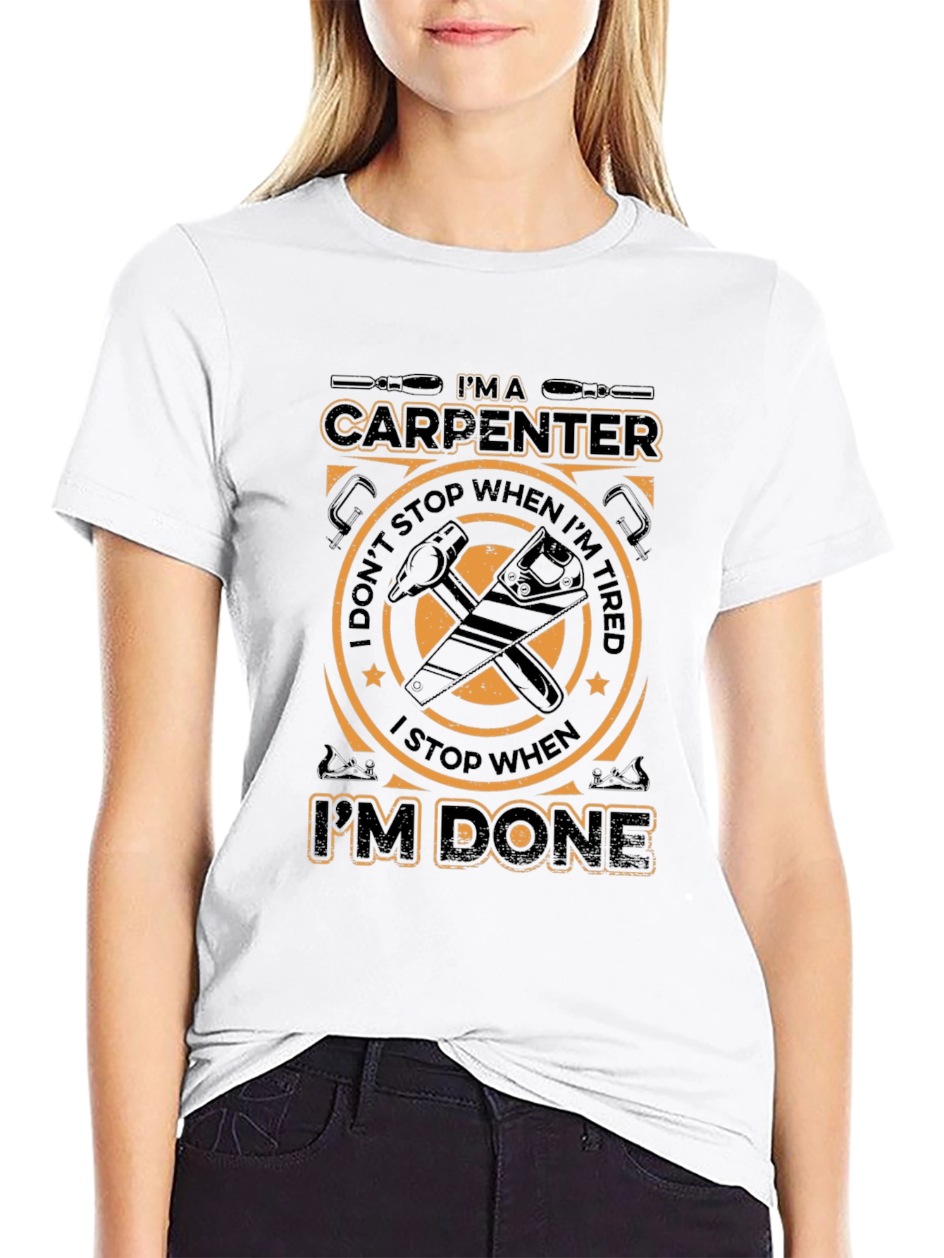 Carpenter Im Done Graphic Tee