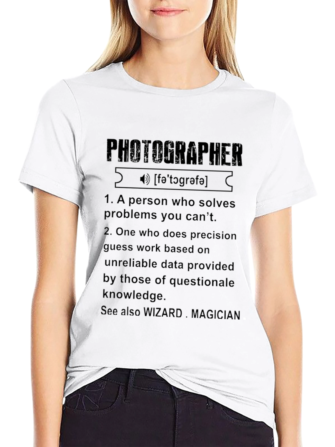 Photographer Definition T-Shirt