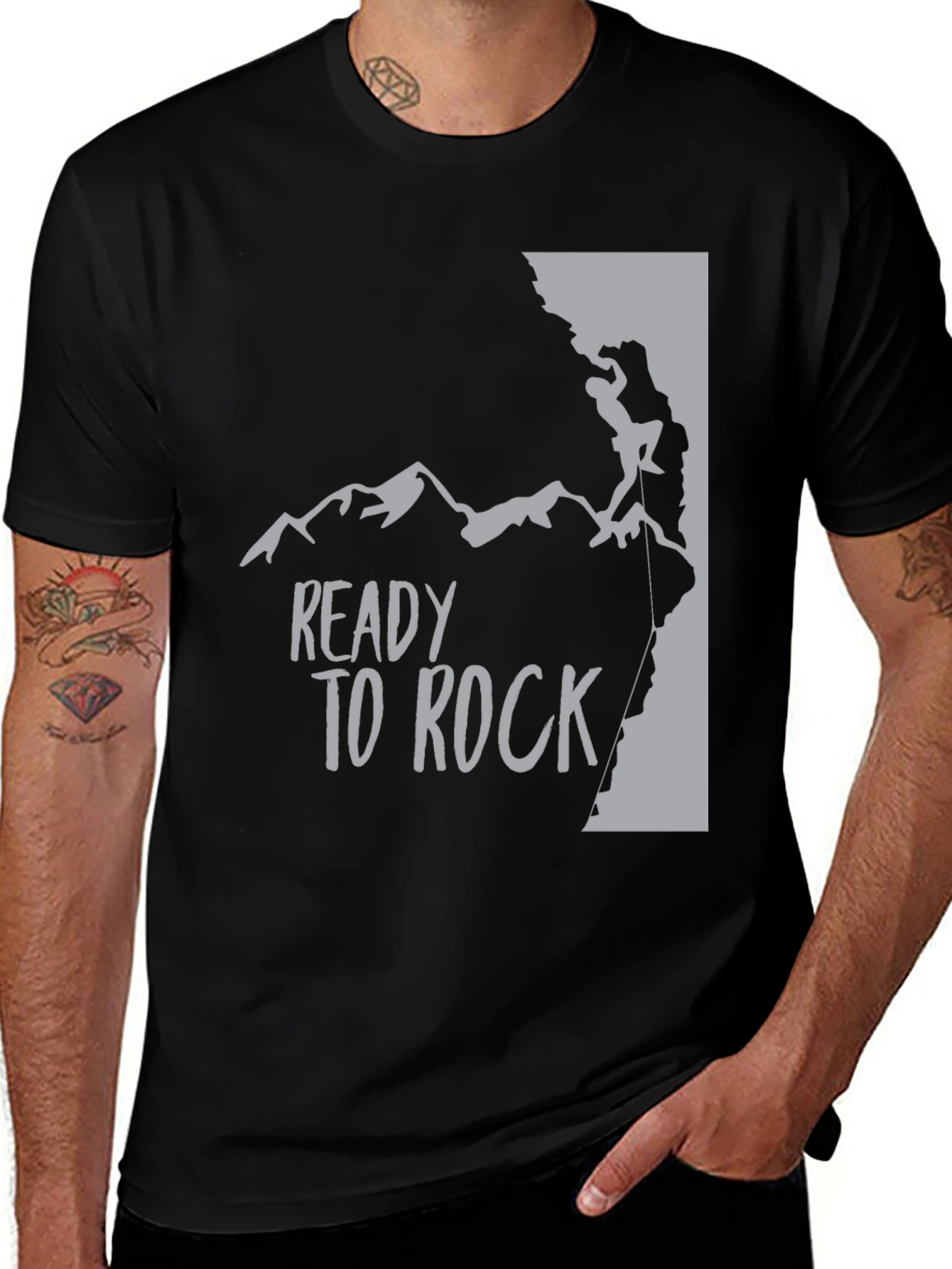 Ready to Rock Climbing T-Shirt - Adventure Tee