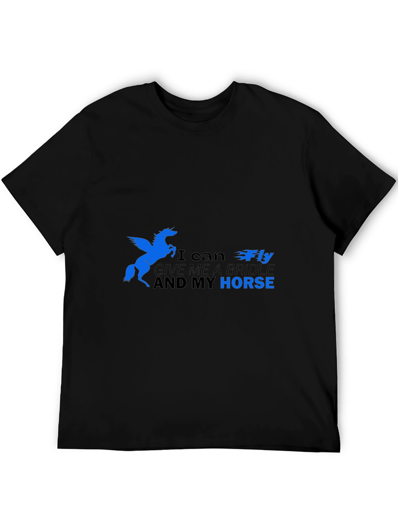 I Can Fly Horse Graphic T-Shirt