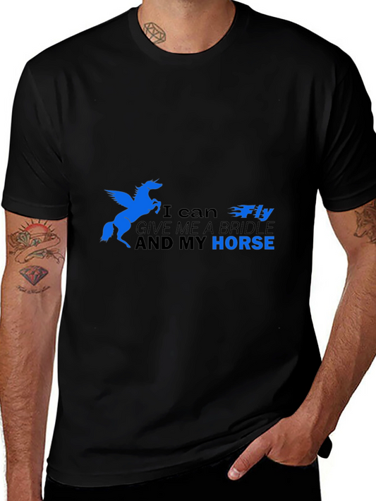 I Can Fly Horse Graphic T-Shirt
