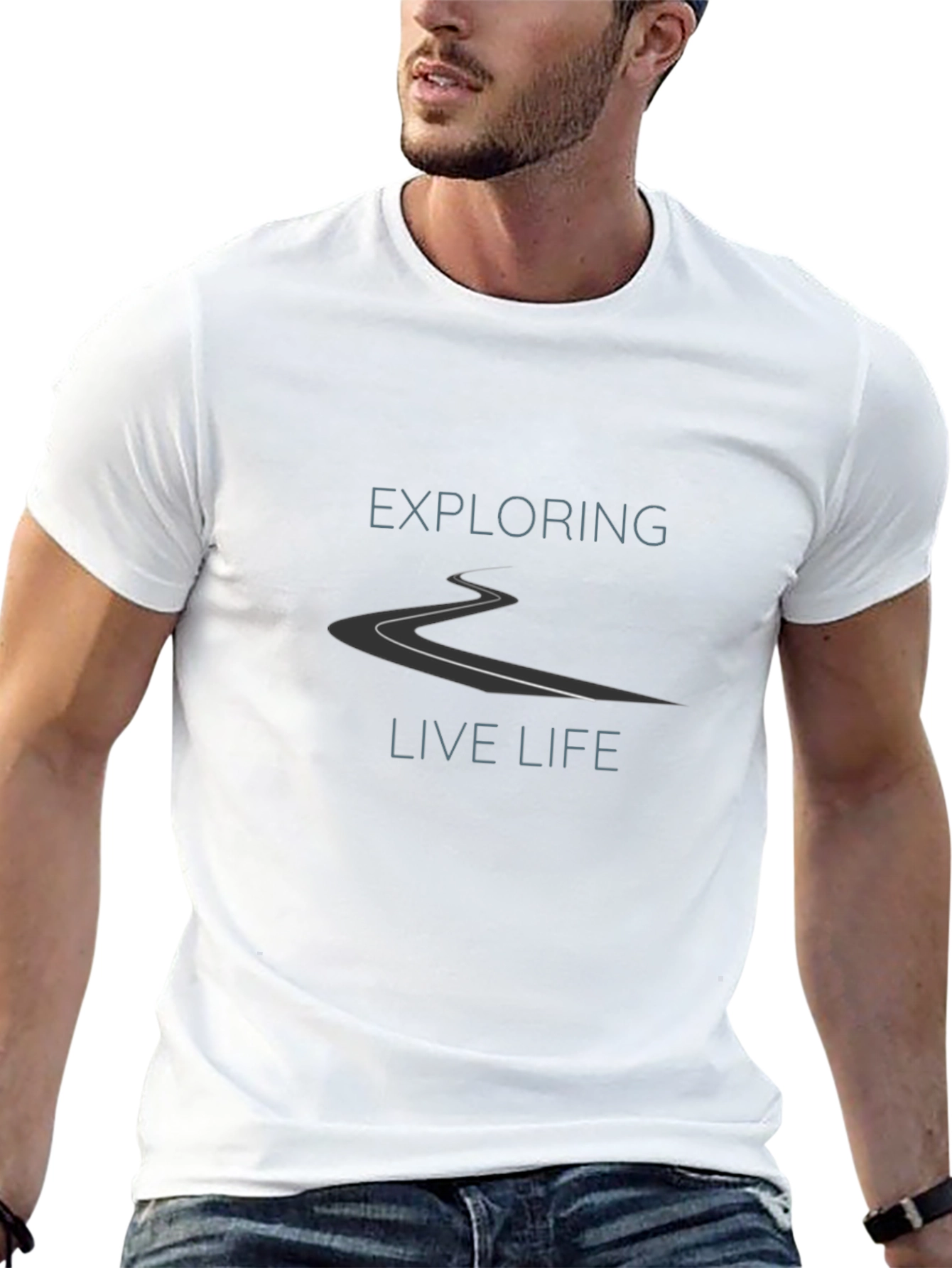 Exploring Live Life Graphic Tee