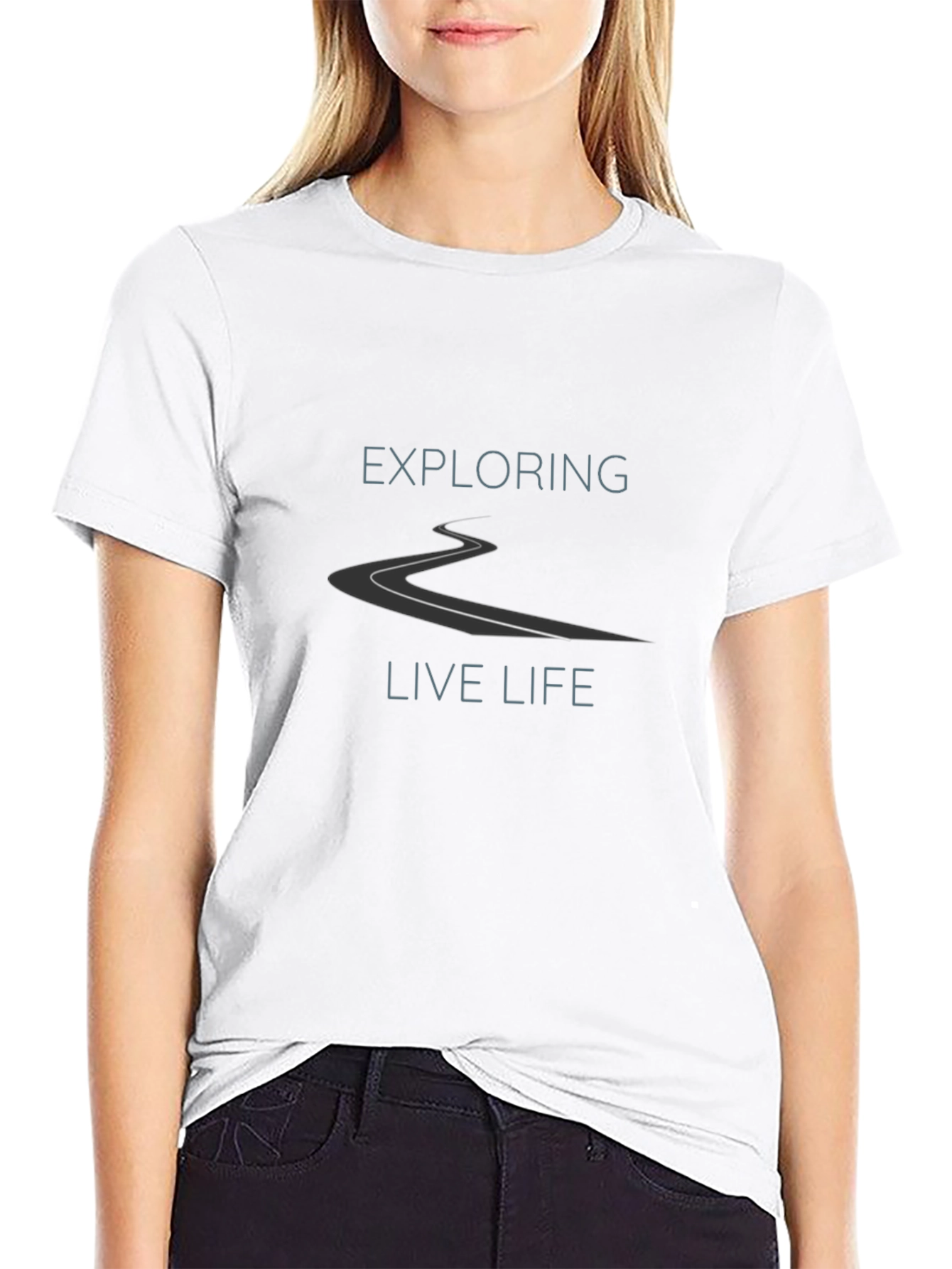 Exploring Live Life Graphic Tee