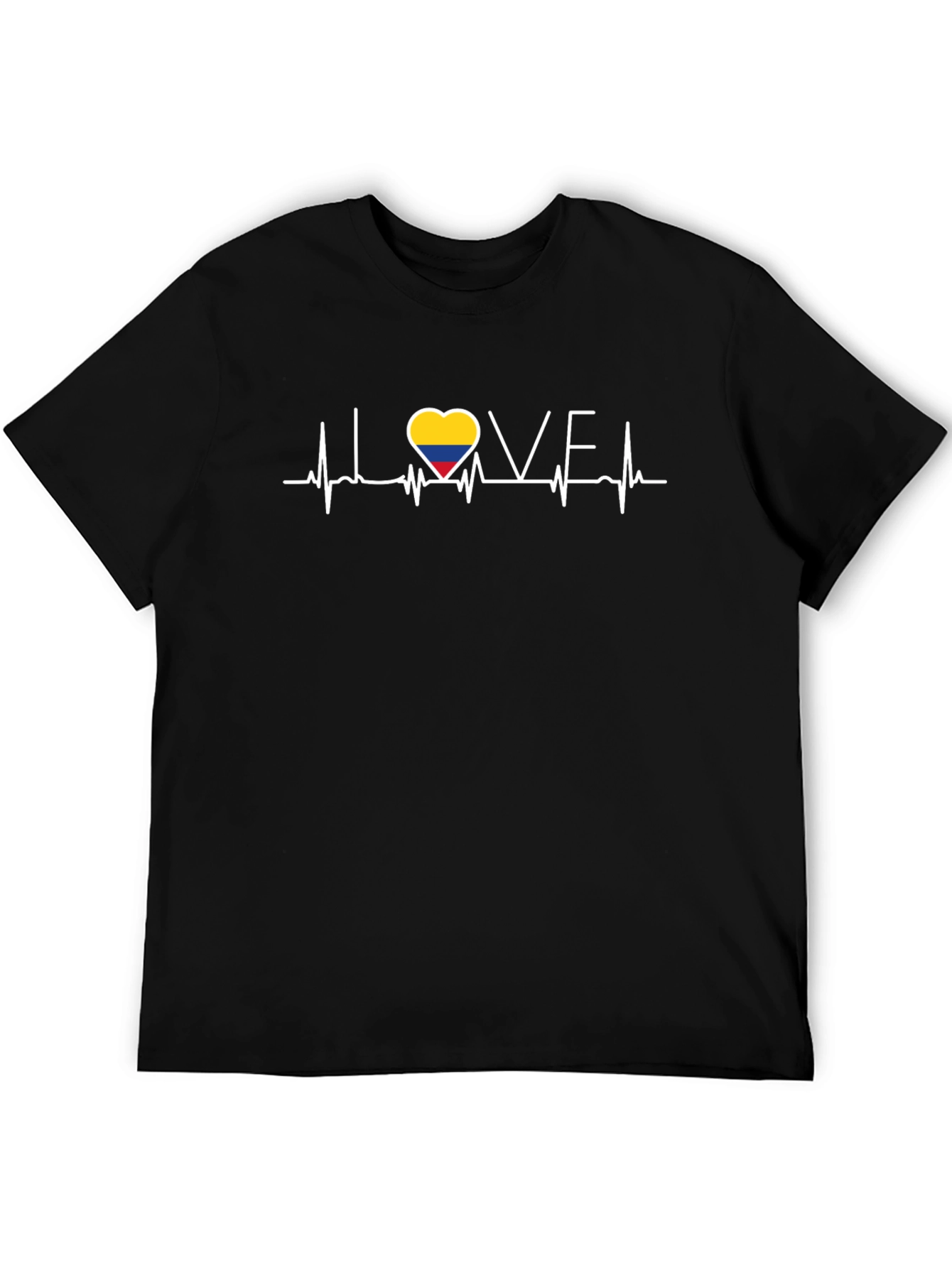 Colombia Love Heartbeat T-Shirt