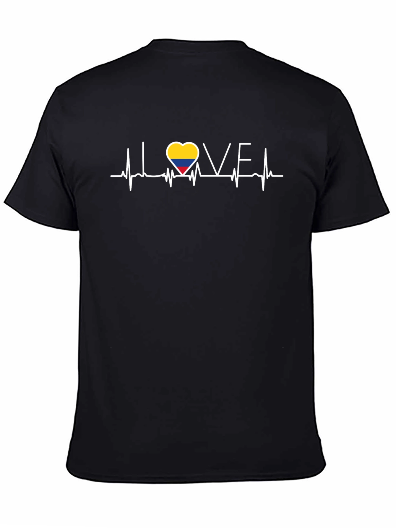 Colombia Love Heartbeat T-Shirt