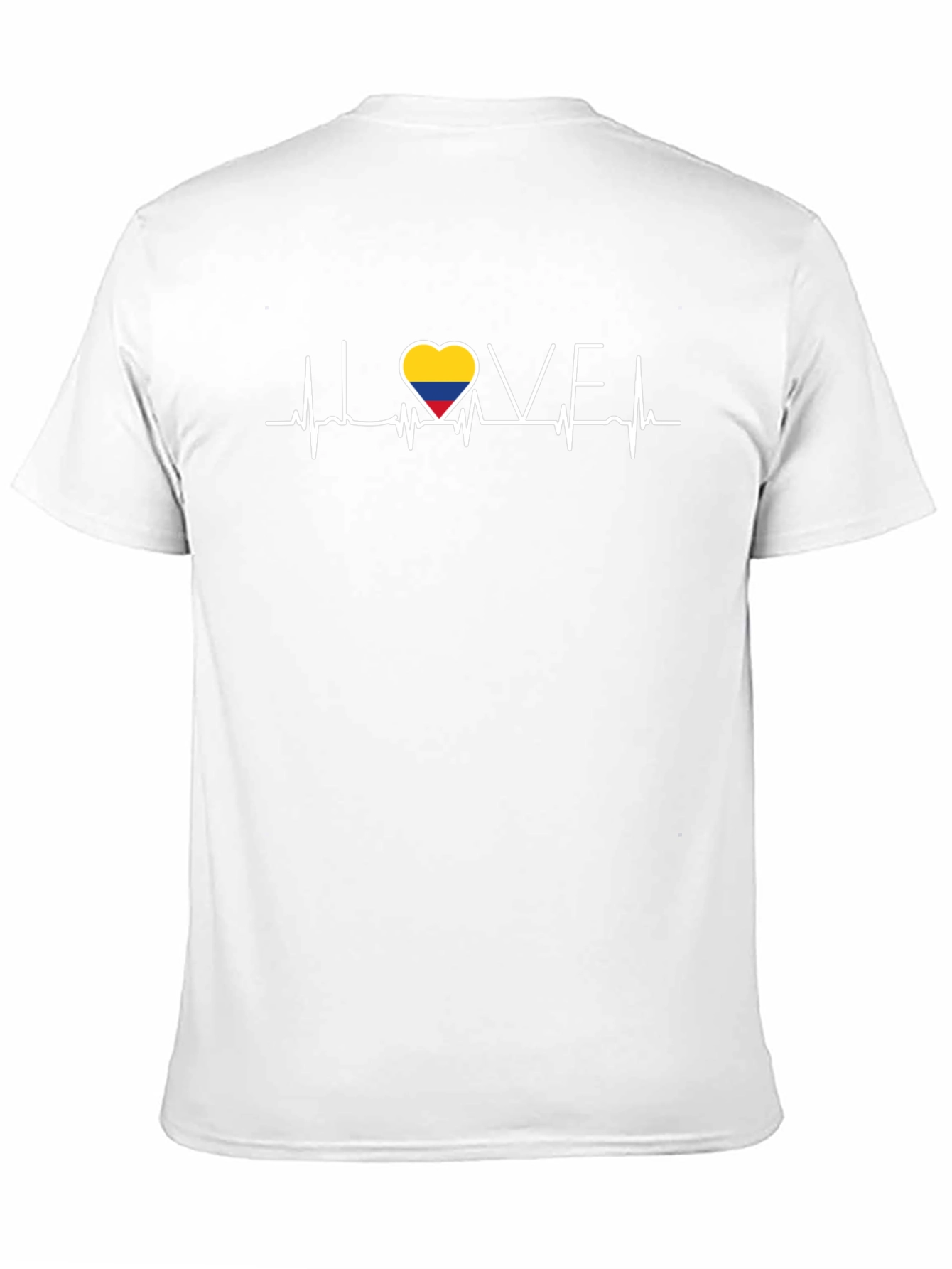 Colombia Love Heartbeat T-Shirt