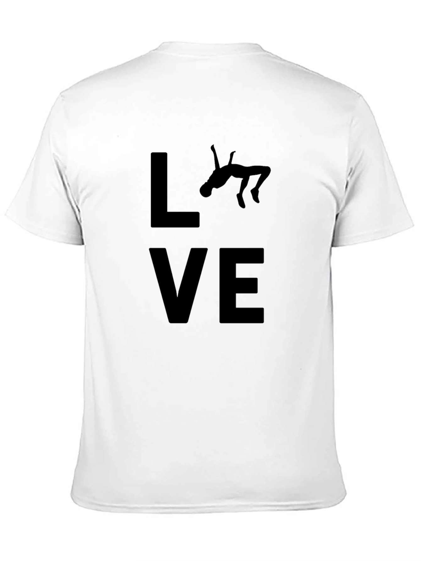 Love High Jump Black Graphic T-Shirt