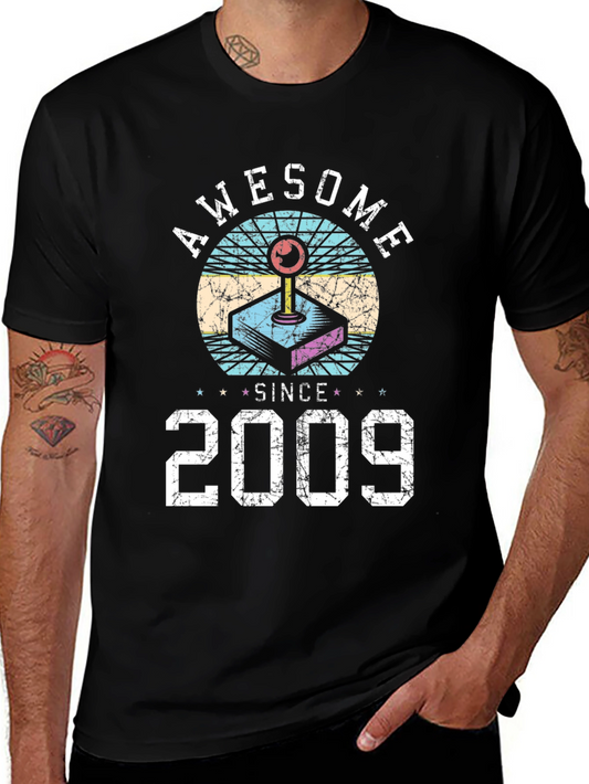 Awesome Since 2009 Gamer T-Shirt