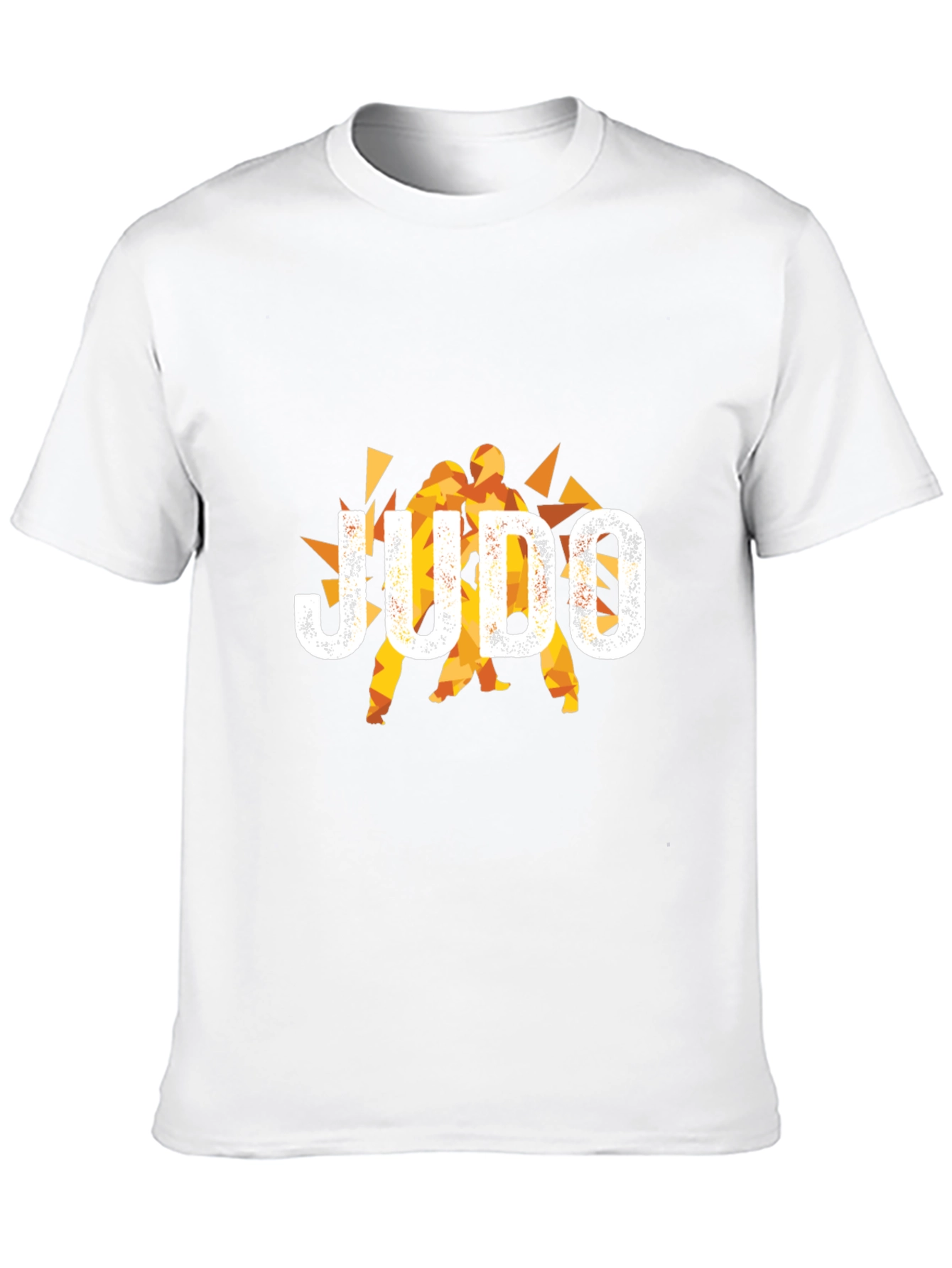 Judo Graphic Print Black T-Shirt