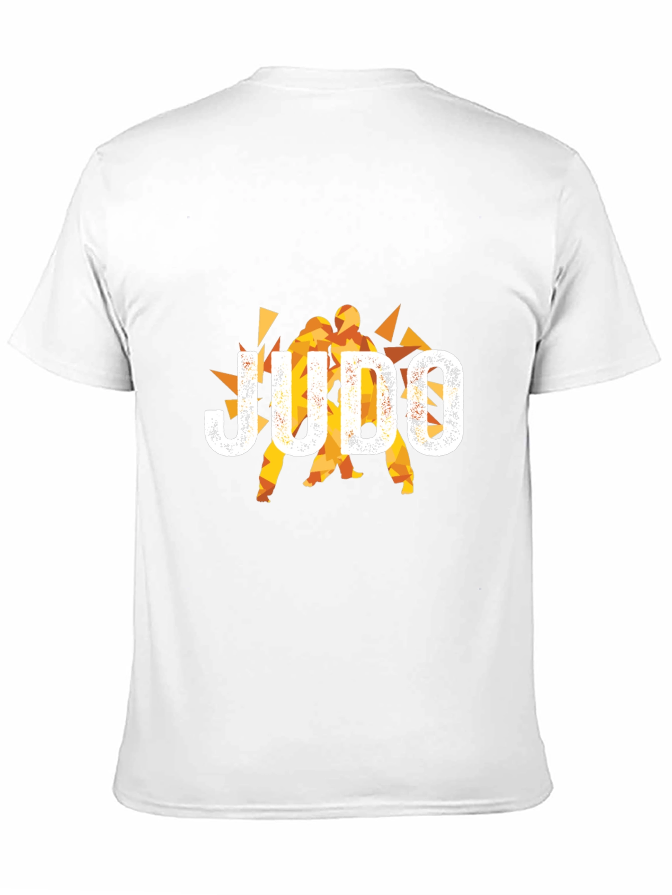 Judo Graphic Print Black T-Shirt