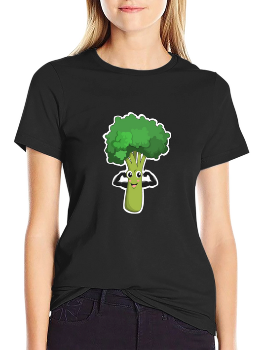 Broccoli Muscle T-Shirt - Healthy Vegan Power!