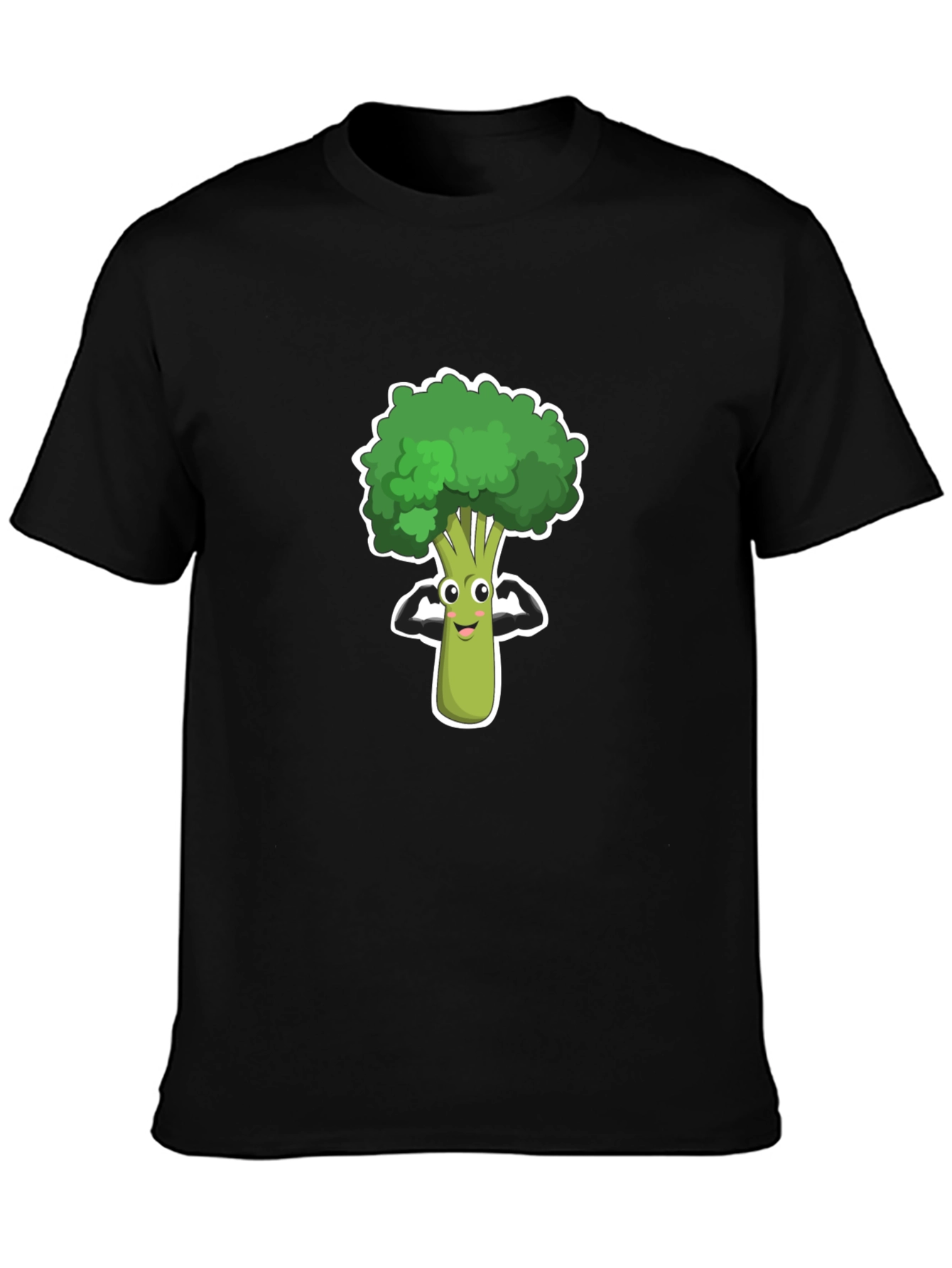 Broccoli Muscle T-Shirt - Healthy Vegan Power!