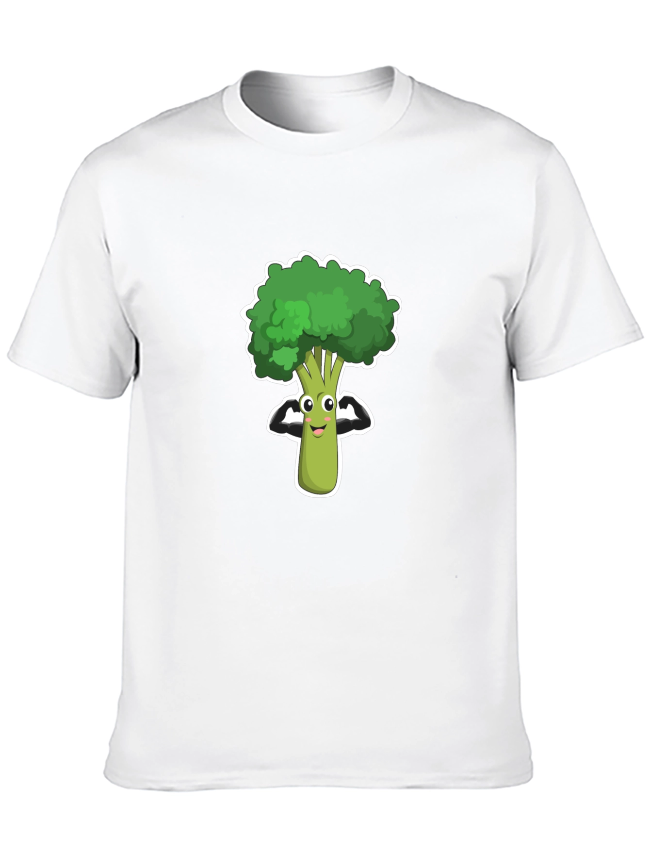 Broccoli Muscle T-Shirt - Healthy Vegan Power!