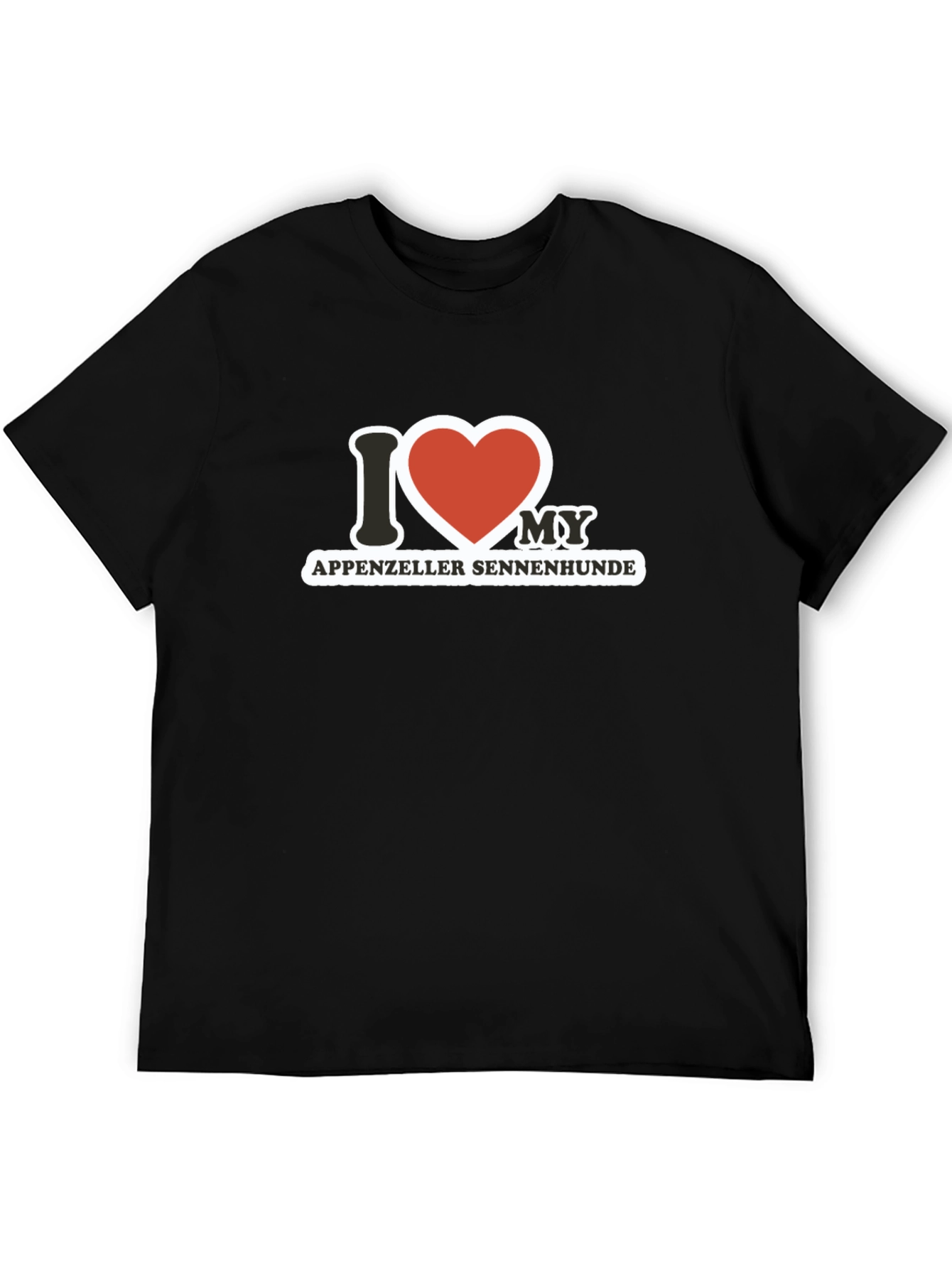 I Love My Appenzeller Sennenhunde Dog T-Shirt