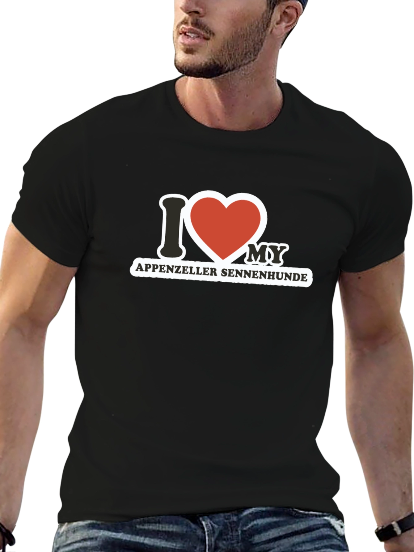 I Love My Appenzeller Sennenhunde Dog T-Shirt