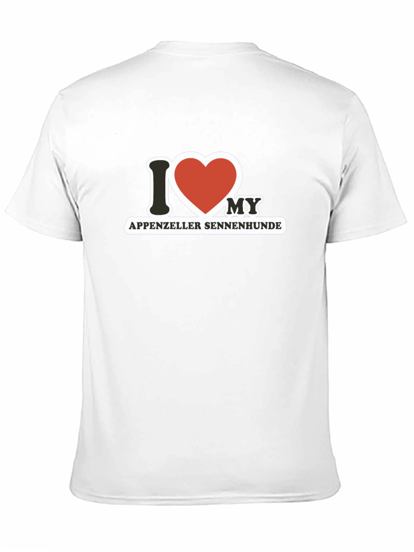 I Love My Appenzeller Sennenhunde Dog T-Shirt