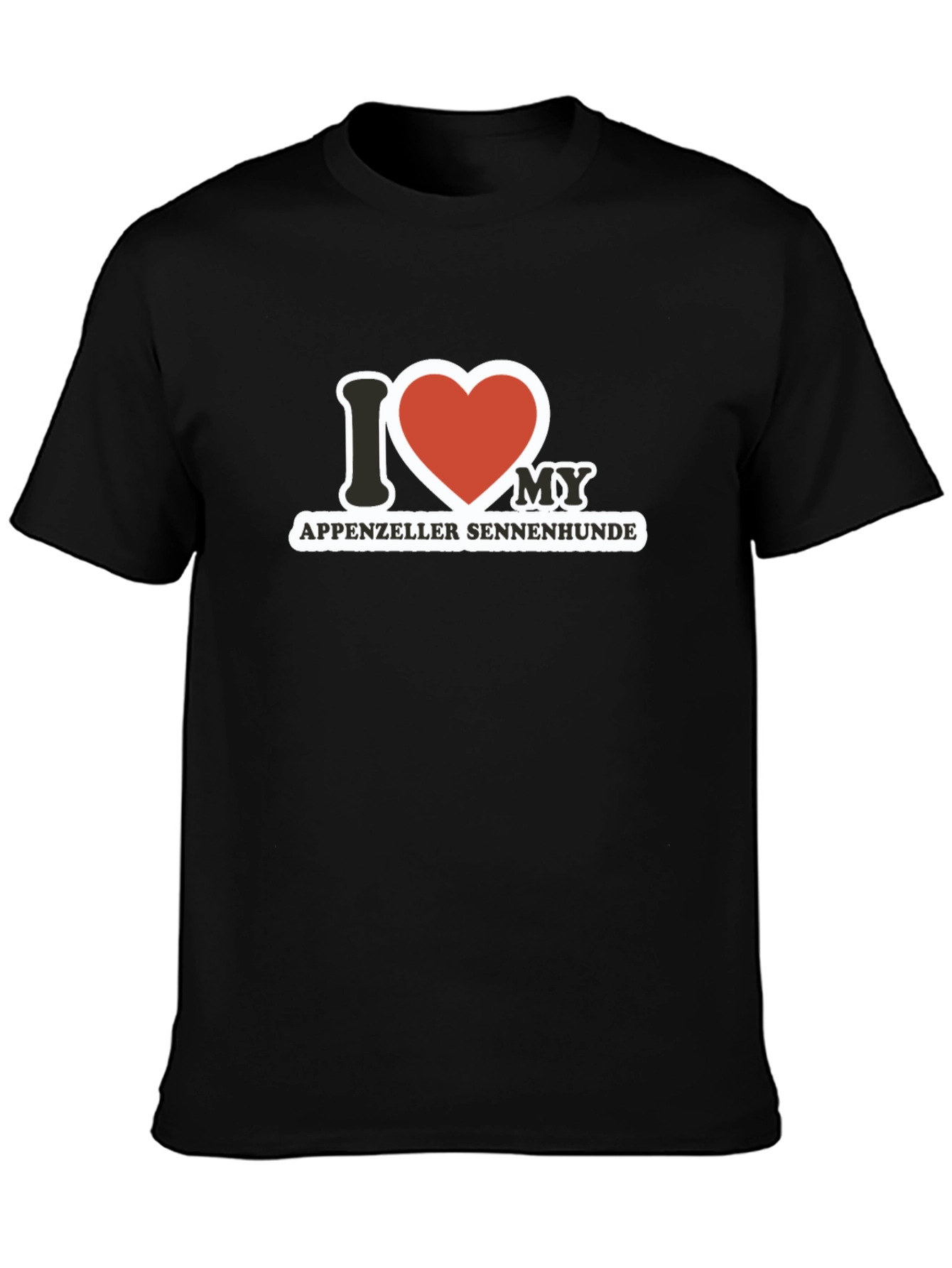 I Love My Appenzeller Sennenhunde Dog T-Shirt