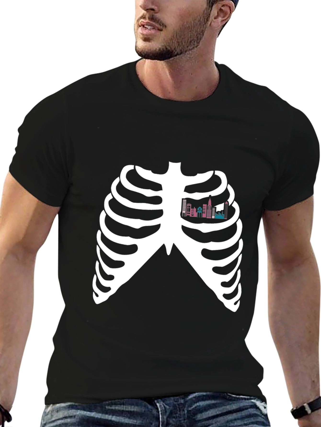 City Ribcage Graphic Tee