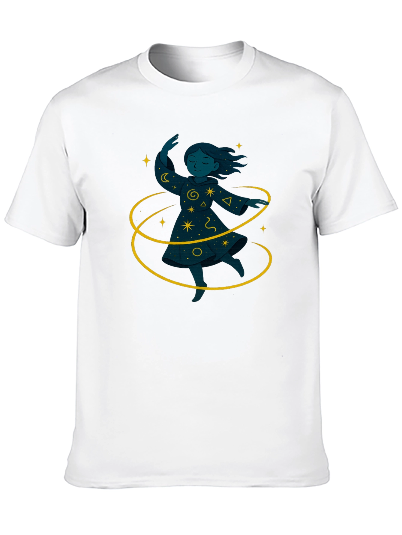 Magical Girl Graphic Black T-Shirt