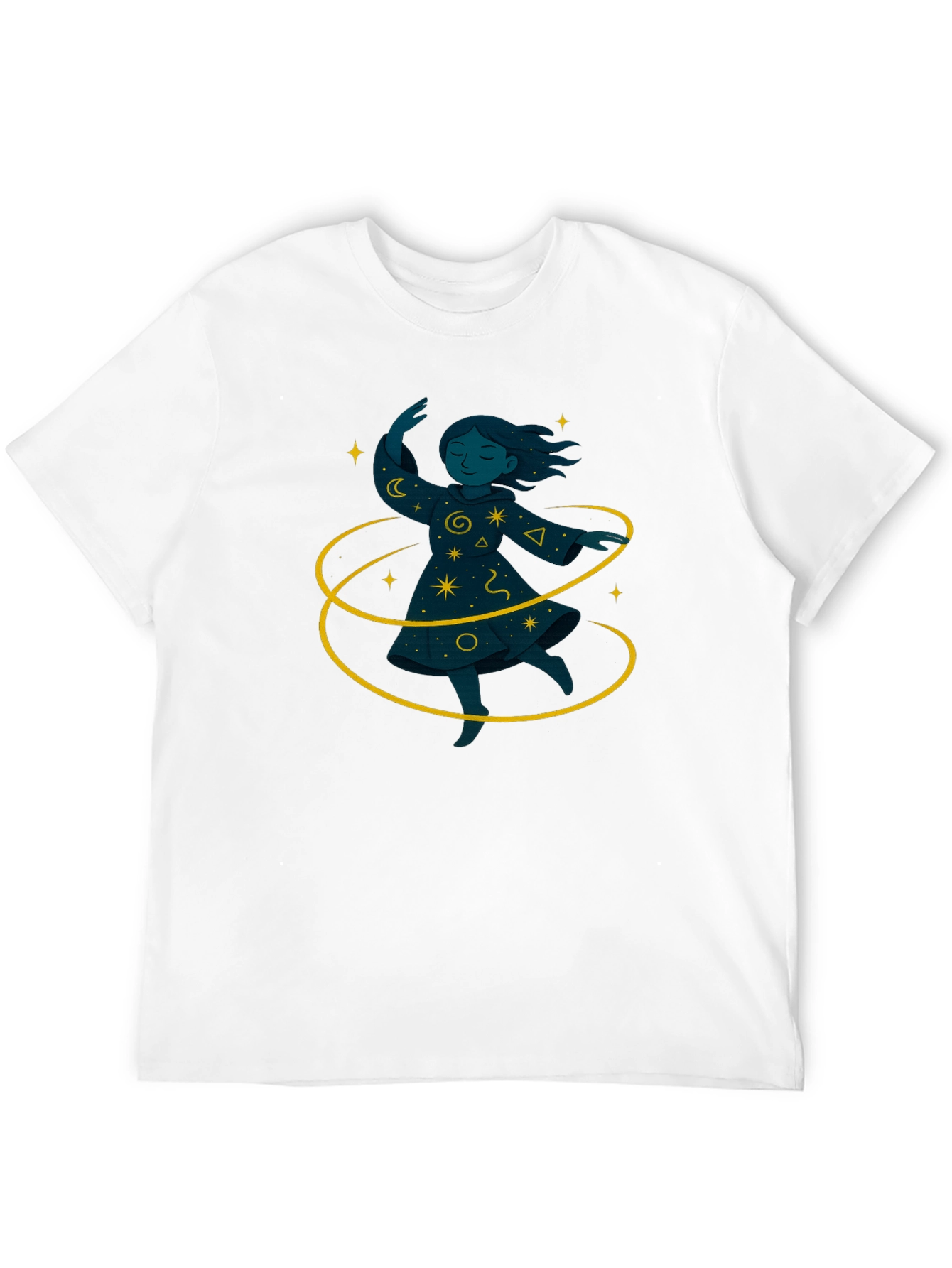 Magical Girl Graphic Black T-Shirt