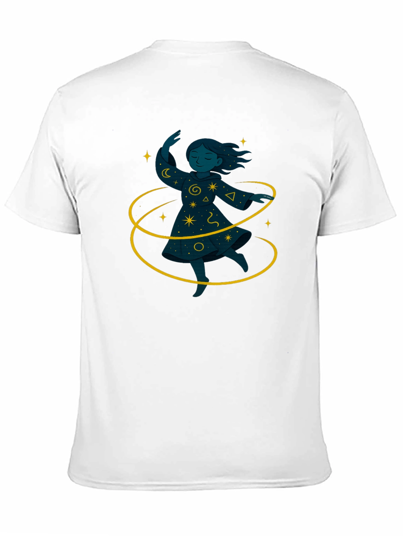 Magical Girl Graphic Black T-Shirt