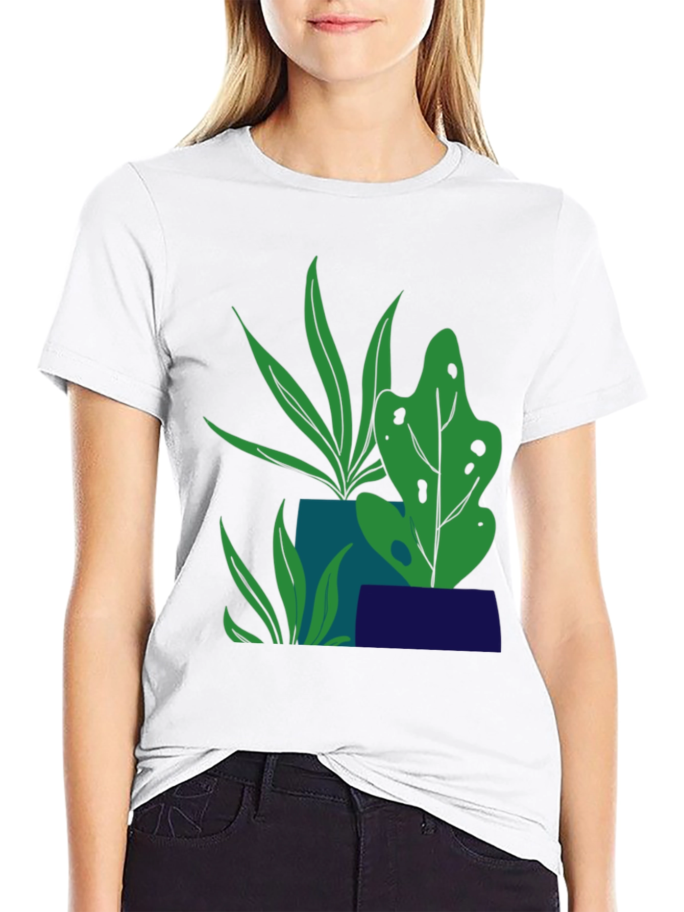 Trendy Plant Graphic Tee