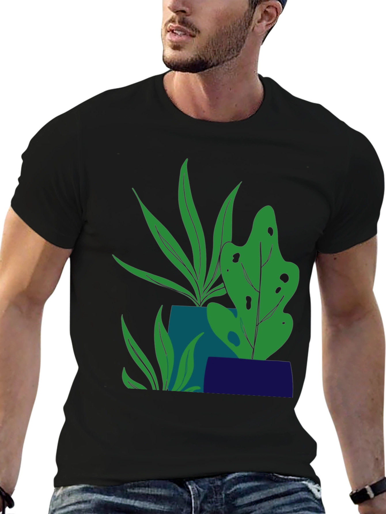 Trendy Plant Graphic Tee