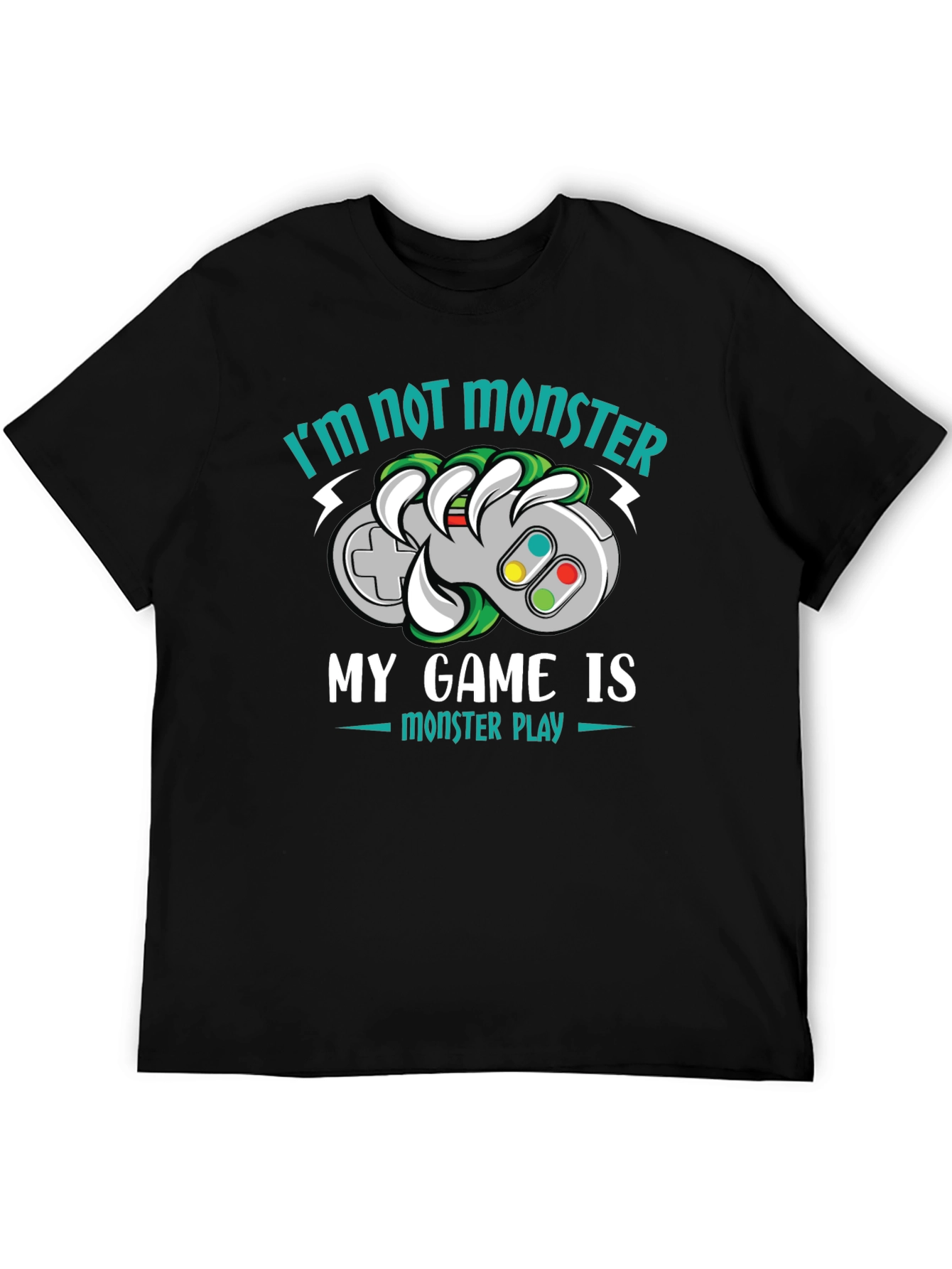 Monster Gamer T-Shirt - Im Not A Monster