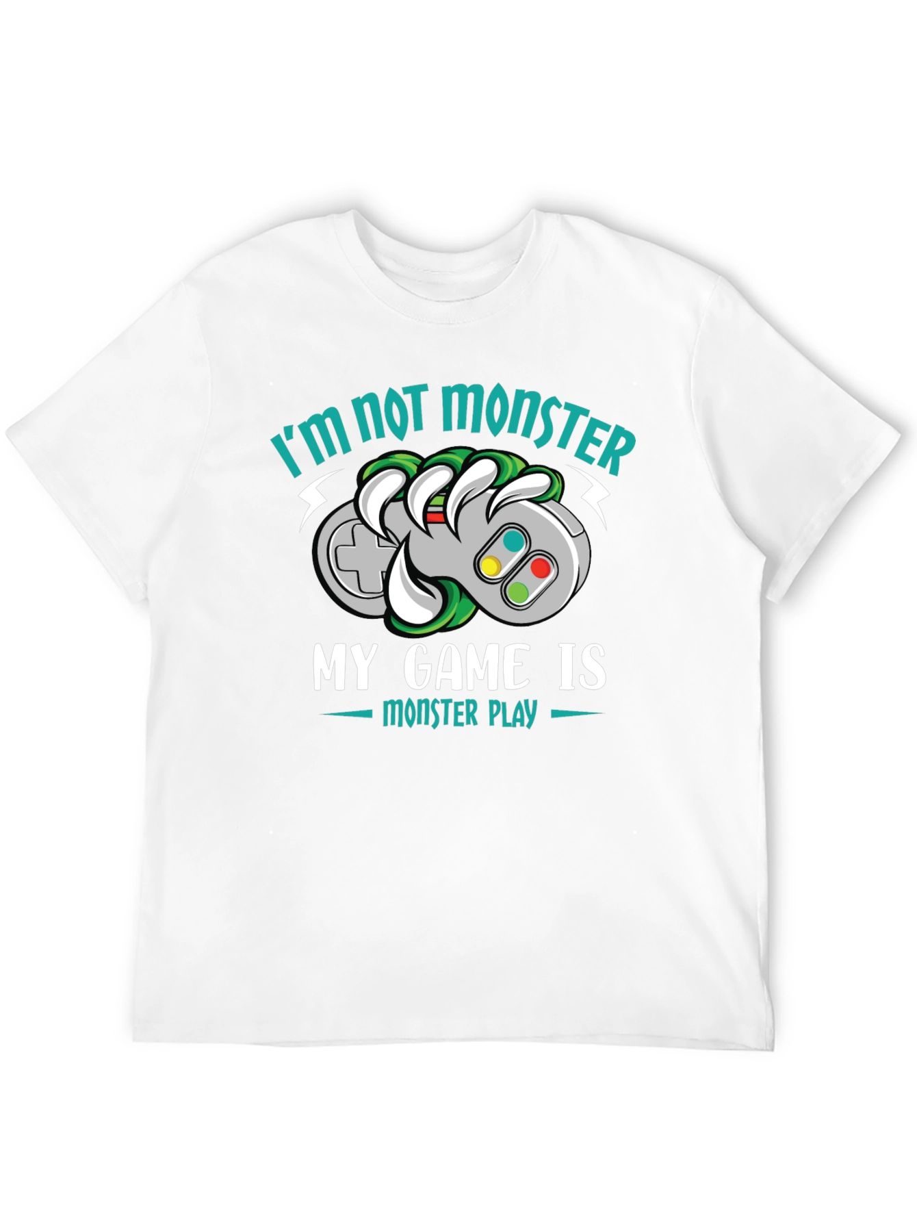 Monster Gamer T-Shirt - Im Not A Monster