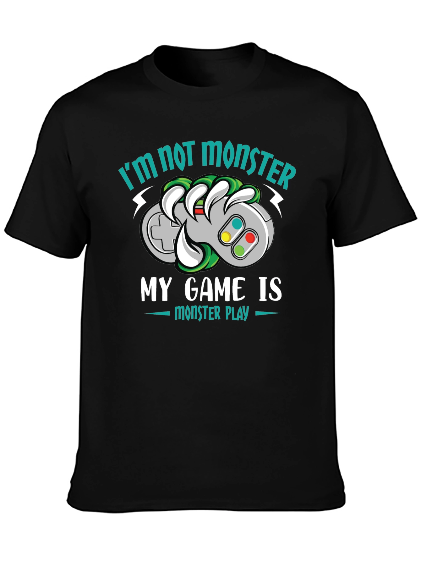 Monster Gamer T-Shirt - Im Not A Monster