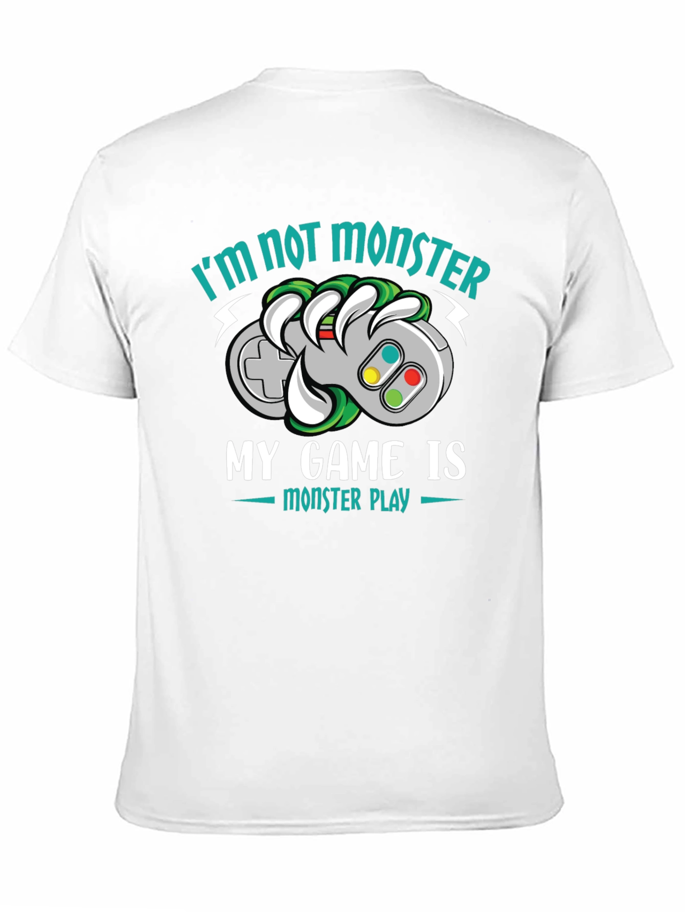 Monster Gamer T-Shirt - Im Not A Monster