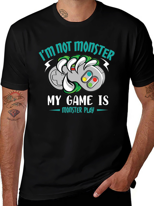 Monster Gamer T-Shirt - Im Not A Monster