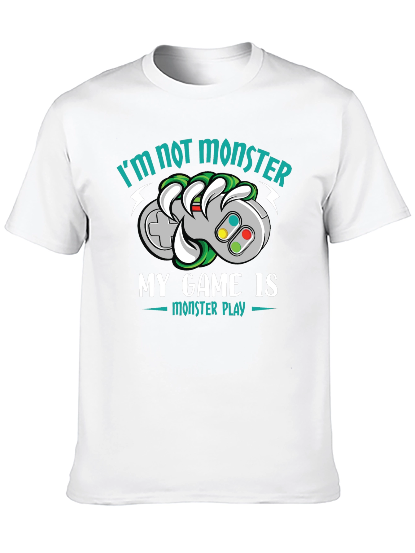 Monster Gamer T-Shirt - Im Not A Monster