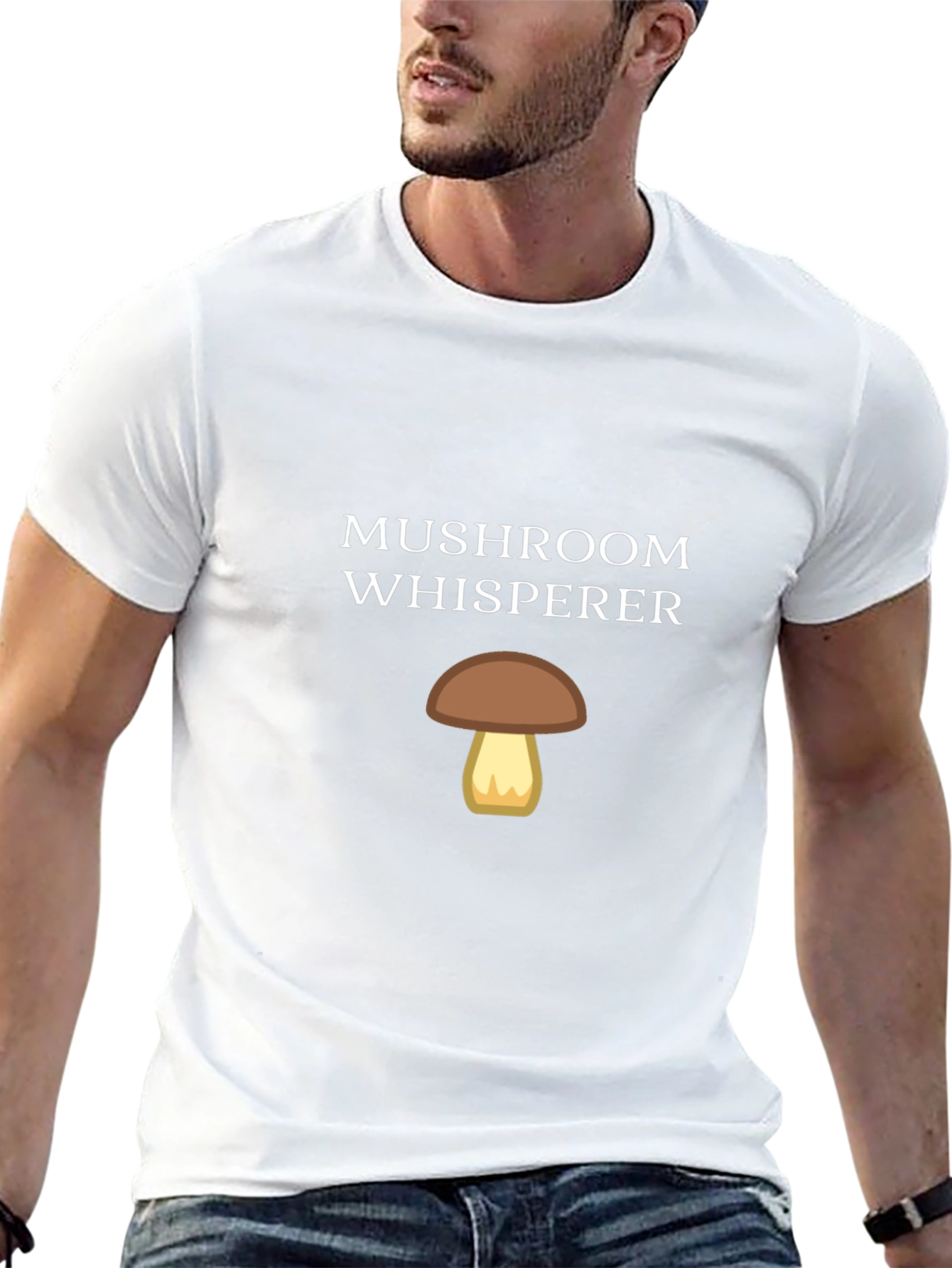 Mushroom Whisperer T-Shirt - Fun Graphic Tee