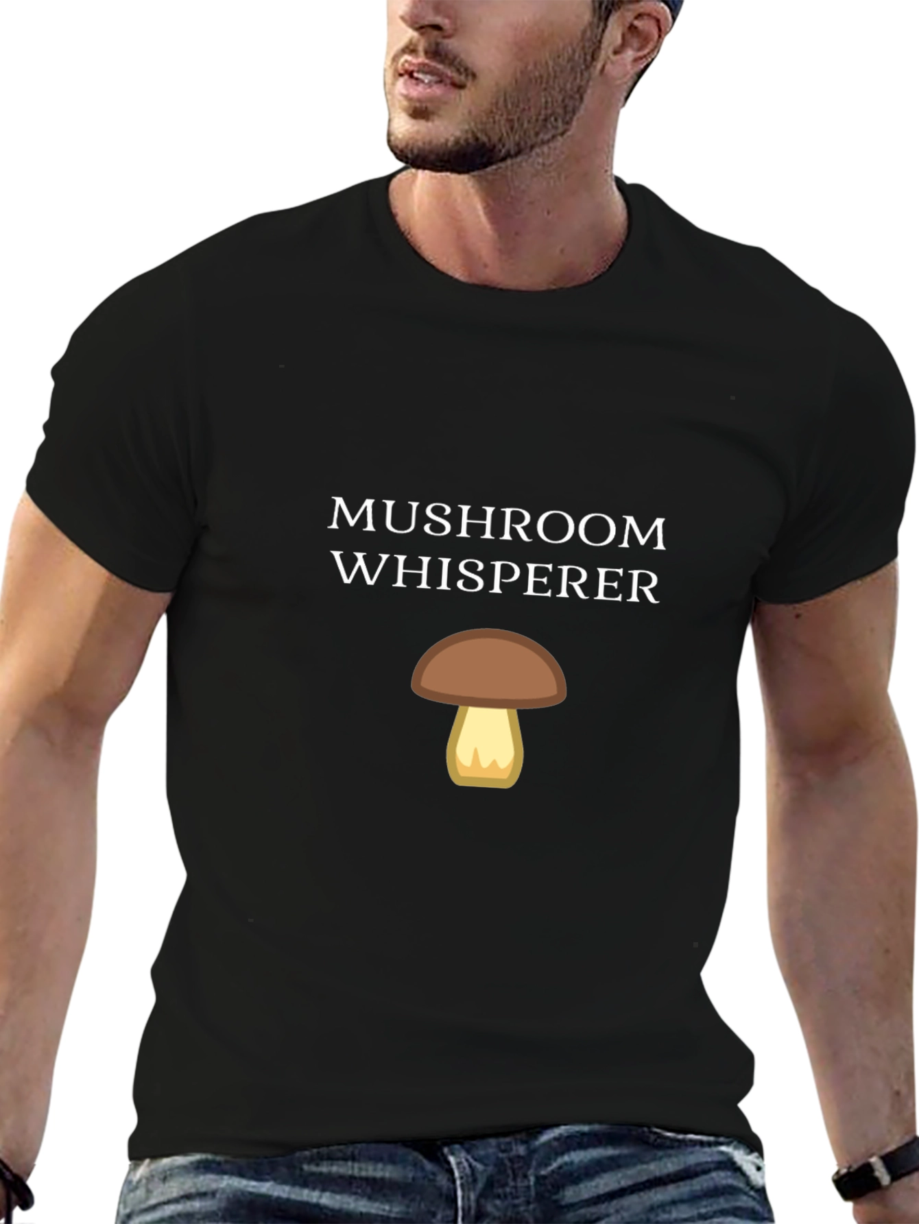 Mushroom Whisperer T-Shirt - Fun Graphic Tee
