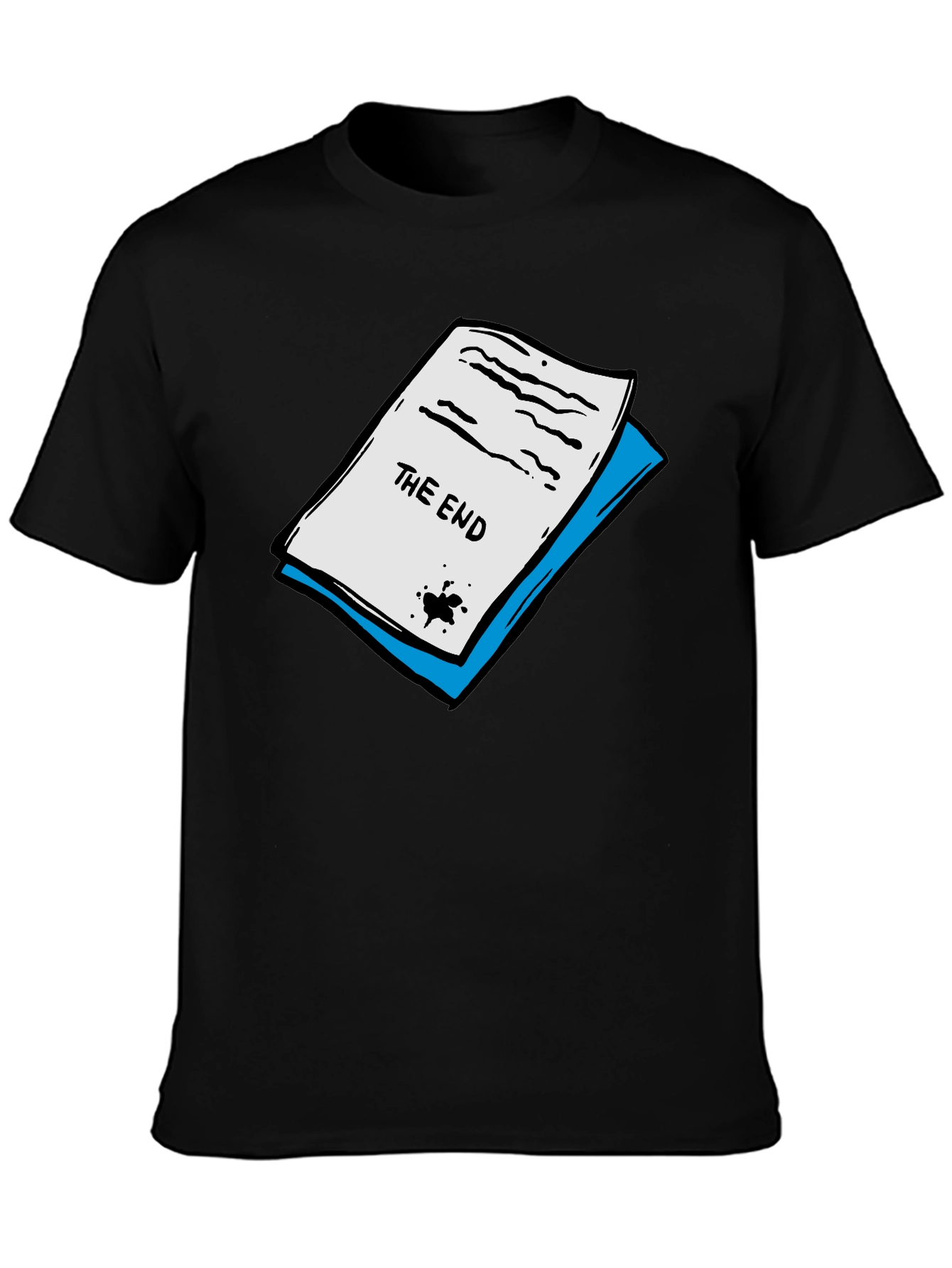 The End Graphic Tee - Stylish Cotton Blend T-Shirt