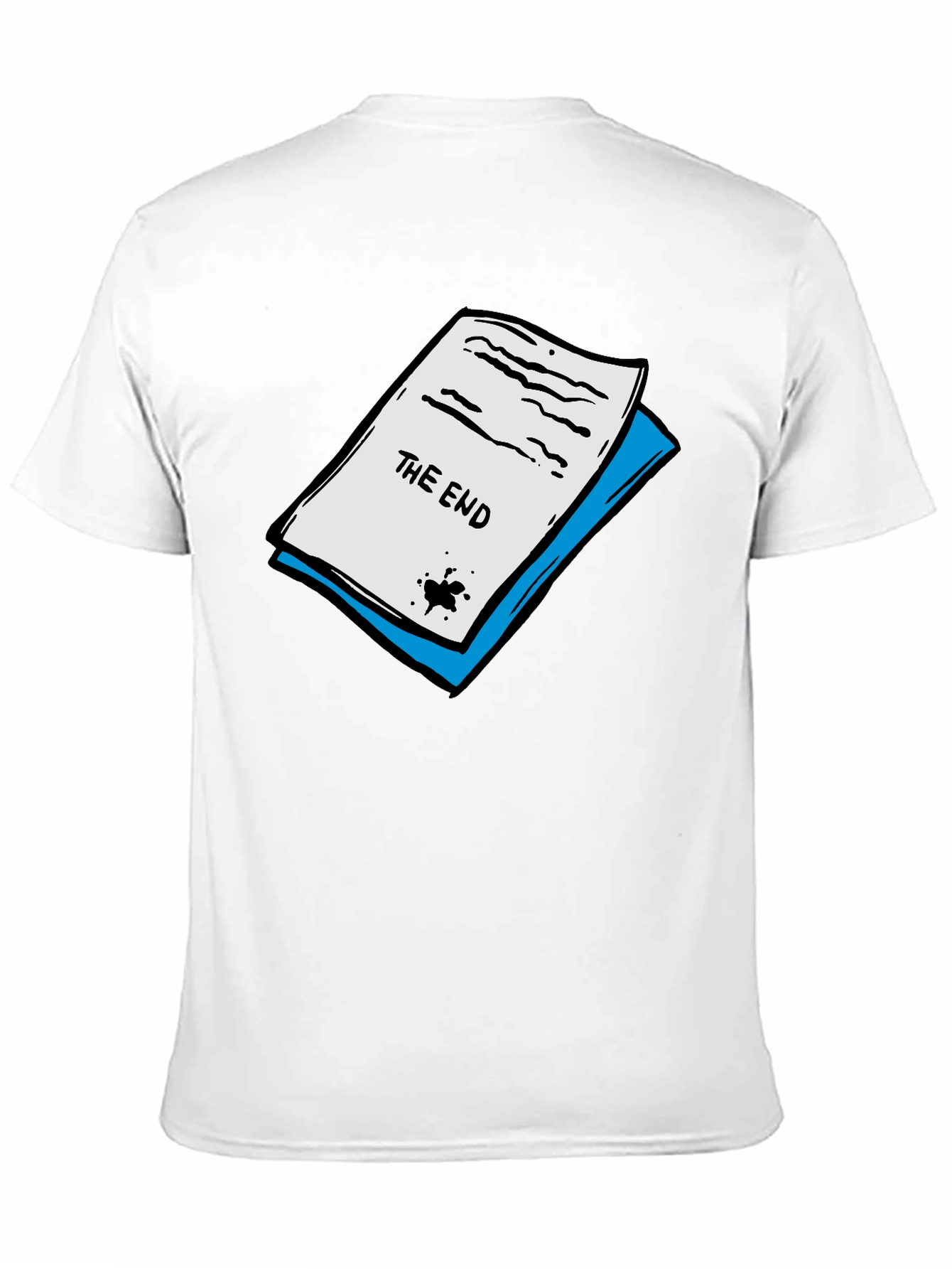 The End Graphic Tee - Stylish Cotton Blend T-Shirt