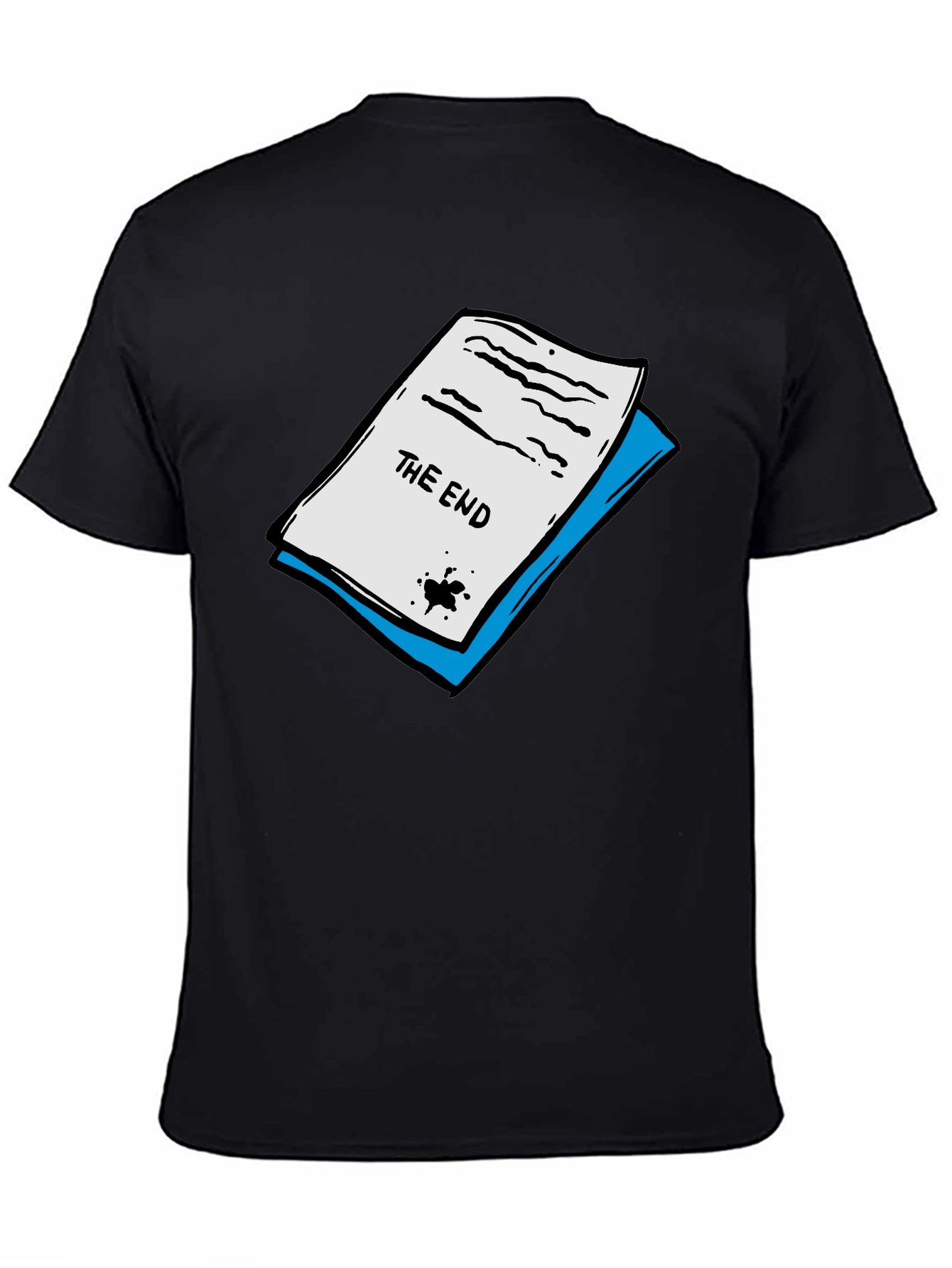 The End Graphic Tee - Stylish Cotton Blend T-Shirt