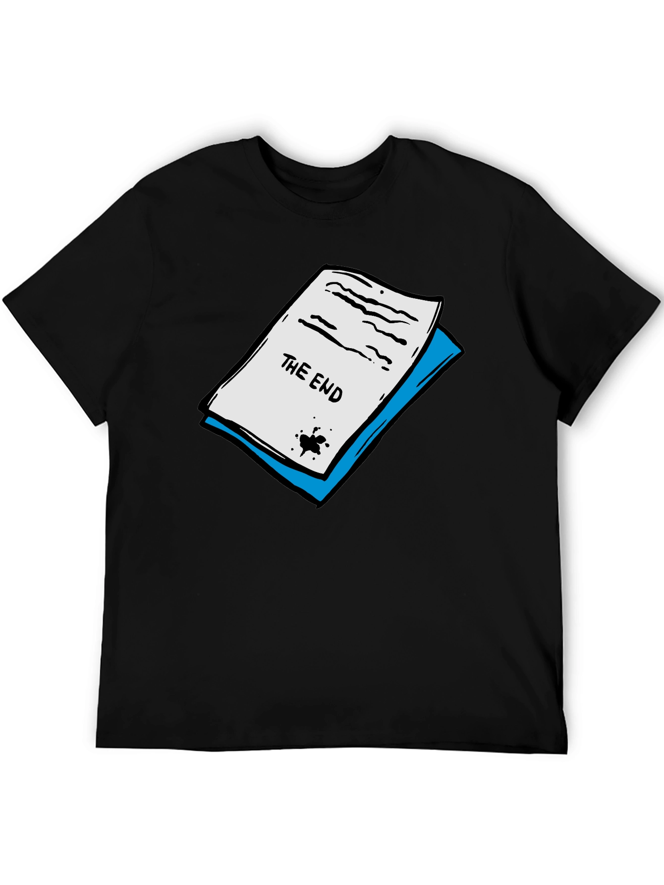 The End Graphic Tee - Stylish Cotton Blend T-Shirt
