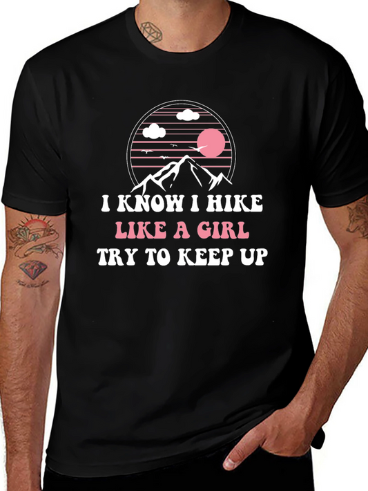 I Hike Like A Girl T-Shirt