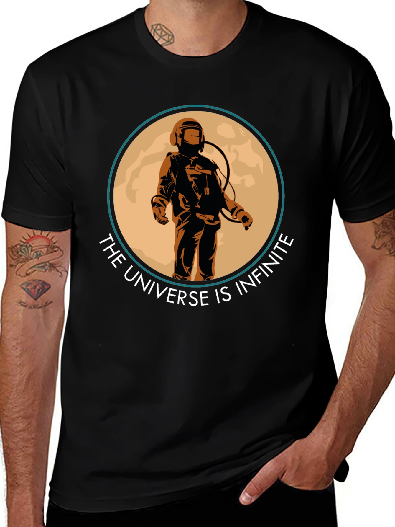 Infinite Universe Astronaut T-Shirt