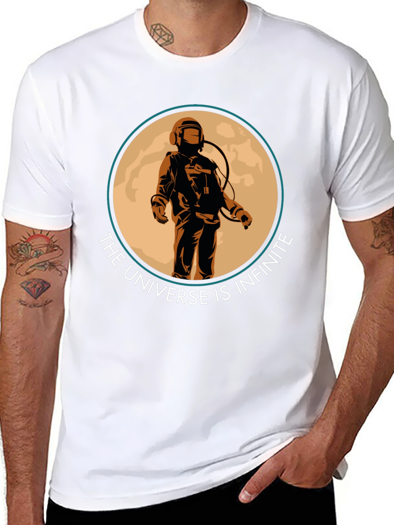 Infinite Universe Astronaut T-Shirt